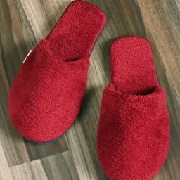Women's Girl's House Soft Fur Slipper Winter Home Indoor Bedroom Closed Toe Warm Women Slippers-image-95