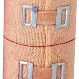 10 cm *4 mtr Crepe bandage 10CM for pain relief Stretchable. Crepe Bandage-image-12