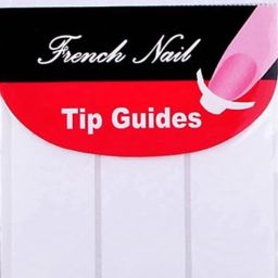 Nail Art Decoration French Manicure Nail Art Tip Sticker, Nail Art Design French , Chevron & Teardrop Nail Tip Guides Sticker, DIY French Nail Tip Guide Manicure Nail Art Decorations Form Fringe Sticker Stencil-image-33