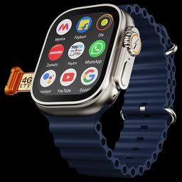 FIRE-BOLTT Oracle Wi-Fi+4G SIM Android OS Wristphone (49mm Display, In Built GPS, Marine Mirage Strap)-picture-13