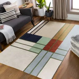 Multicolor Wool Carpet-image-10