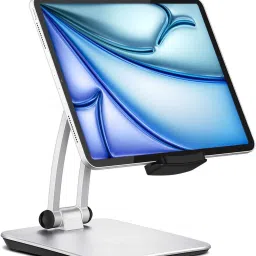 Aliens Foldable Professional Tablet & Mobile Stand Holder with 360° Swivel Mobile Holder-12