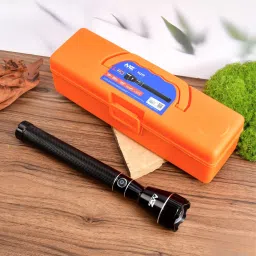 mz M299 (LED ZOOMABLE TORCH) 200W Super Bright Torch image 4