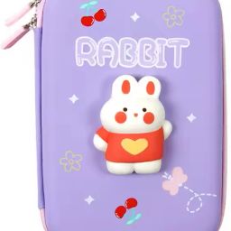 Rabbit Big Cartoon Theme Pencil Case-3D Eva Pencil Case Pouch Rabbit Art EVA Pencil Box-image-52