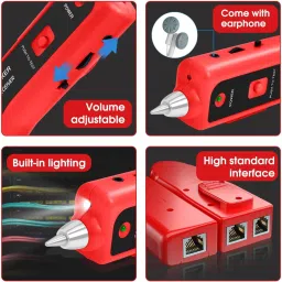 scalebee Wire Tracker, Cable Break Point Tester for Network Cable (RJ45), Ethernet LAN Digital Multimeter image 3