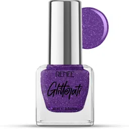 Glitterati Nail Paint Purple Galaxy | Chip Resisting Formula with High Glitter Purple Galaxy-picture-7