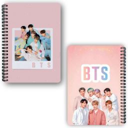 BTS Kpop Notebook A5 Diary Unruled 150 Pages-image-83