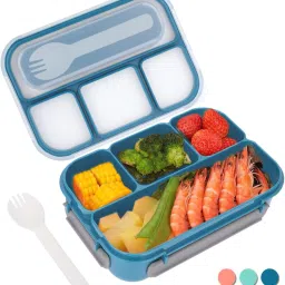 Lunch Box Kids, Bento Box Adult , Lunch and Food Containers for 4 Compartments 1 Containers Lunch Box-image-6