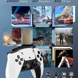 HG WORLD M22 Retro Game Stick Console 4k 2.4G Dual Wireless Sup Game Box Video Game ForTV With Plug & Play, Gaming Consoles For TV Video Game Handheld 128 GB with HDMI Output 20+ Emulator, Video Game Hand tv With TV Game Set, Best Gift All Ages image 3