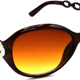Gradient, UV Protection Oval, Rectangular, Round Sunglasses (Free Size)-image-26