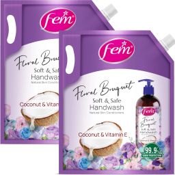 Floral Bouquet Liquid Handwash-Pack of 2 |Enriched With Goodness of Coconut Milk Hand Wash-image-77