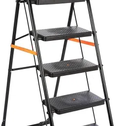 Heavy Duty Platform 5 Step -Ce Certified - Load Capacity:120 kg Steel Ladder-15