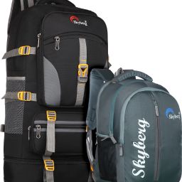 60L Rucksack & 30L Backpack Combo for Travel, Hiking, and Daily Use (Unisex) Rucksack - 60 L-image-57