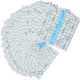 50pcs Transparent Film Dressing PU Film Wound Waterproof Sticker Good4 x 4 Inch Crepe Bandage-image-40