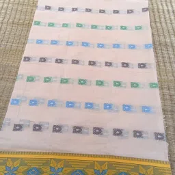 Woven Tant Handloom Cotton Blend Saree-image-90