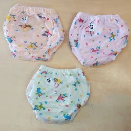 Kids PVC Diaper Plastic Panty Baby Nappy Training Pant Inner Cloth Outer Plastic-19