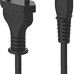 GoodsBazaar 2 Pin Universal AC Power Cord 2 Pin Plug Cable for Laptop, Printer, Camera 1.5m 12 W Adapter-picture-16
