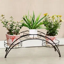 Premium Look 3 Gamala ,Flower Pot Stand Plant Container Set-image-22