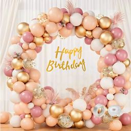 79pcs Birthday Balloons & Banner Combo Set for Party Decor-image-37