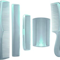 Plastic Hair Comb Set For Men And Women - Set Of 5-image-3