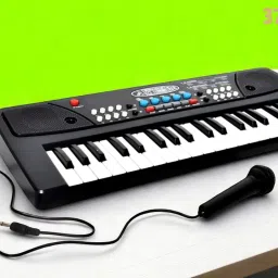 X427 Keys Piano Toy with Microphone, USB Power Cable & Sound Recording Best Birthday Gift for Boys and Girls Musical Instruments Analog Digital Piano-image-80