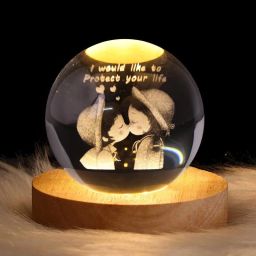 crys ball i would like to protect your life Night Lamp-image-22