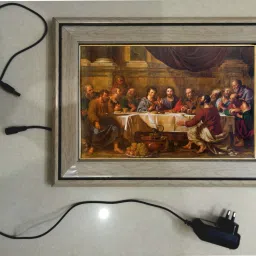 JESUS MEETING FRAME 15.5 inch LED PHOTO FRAME-image-41