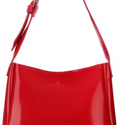 Women Red Messenger Bag-image-9