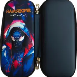 Spiderman Far From Home Theme Zipper Pencil Case Spiderman Art EVA Pencil Box-image-3