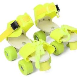 Roller Skates for Kids 5-15 Year Adjustable Min Size 17 cm and Max Size 23 cm Quad Roller Skates - Size 4 UK-image-30
