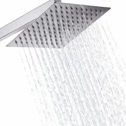 Premium quality Stainless Steel 4"x4" Ultra Slim Shower with 12inch square arm Fixed Mount-picture-17