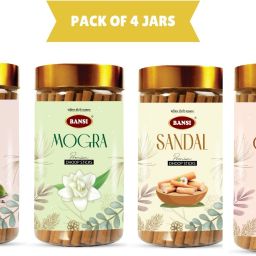SIGNATURE ROSE,MOGRA,SANDAL & GUGAL PREMIUM DRY DHOOP STICKS Gulab, Chandan, Mogra, Guggal-26