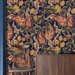 shaakh The Glorious Paisley (48X30In) Self-Adhesive Wallpaper-picture-42