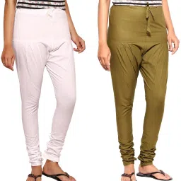 Cotton Blend Women Churidar-image-40