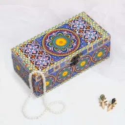 little birdie MDF Box with Latch Square endless handcraft creative possibilities (12 X 6 X 4) image 4