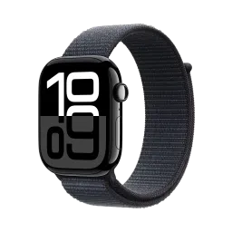 Apple Watch Series 10 GPS with Sport Loop (46mm Retina LTPO3 OLED Display, Jet Black Aluminium Case)-picture-20