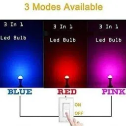 brightstar 9 W Basic Round B22 LED Bulb image 2