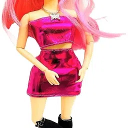 Fashionable Beautiful Elegant Doll with Movable Joints for Girls (Pack of 1)|64-image-20