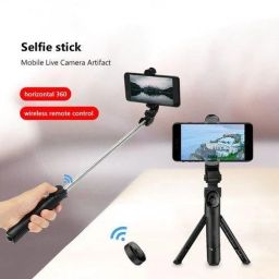 TrustShip ™ New Portable XT-02 Selfie Stick, Extendable Selfie Stick with Tripod Stand and Detachable Wireless Bluetooth Remote, Ultra Compact Selfie Stick for Mobile Tripod Tripod, Tripod Kit, Monopod Kit image 4