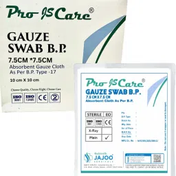 STERILE ABSORBENT GAUZE SWAB 7.5CM*7.5CM 8PLY(PACK OF 1 -25 NOS) Sterile Gauge Roll-image-74
