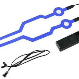 Blue Helmet strip light with multi function mode. LED Spot Light-23