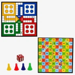 Apex 2 in 1 Ludo and Snack Ladders Board game Party & Fun Board Game-23