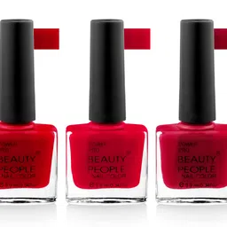 beauty people Power Pro Red family Combo Of 4 Nail Lacquer Red family 4-picture-7