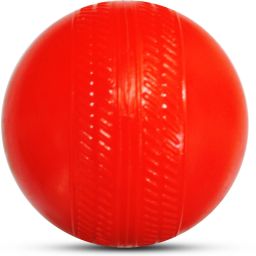 zh Red Plastic Ball Non Toxic (60 gm per ball) Netball - Size: 5 image 3