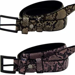 Women Multicolor Artificial Leather, Synthetic Belt-image-76