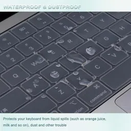 oaky OK-MB-AIR15-M3-2024-KP-SL 2021-2024 Release MacBook Air 15.3 inch [A3114 A2941 M2/M3] Keyboard Skin image 3