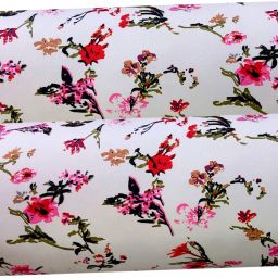 Round Bolster Microfibre Floral Bolster Pack of 2-image-37