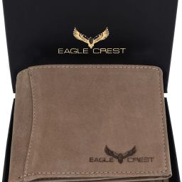 Men Brown Genuine Leather RFIDWallet-image-89