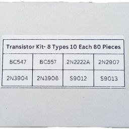 80 Pics 8 Types 10 Each BC547 BC557 2N2222A 2N2907 2N3904 2N3906 S9012 S9013 PNP NPN Transistor-17
