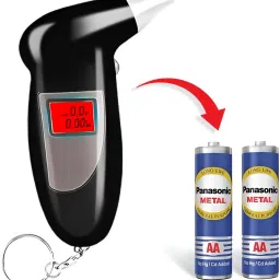 Digital Alcohol Tester | Fast & Accurate BAC with LED Display & 2 Free Batteries Analytical Scale-1